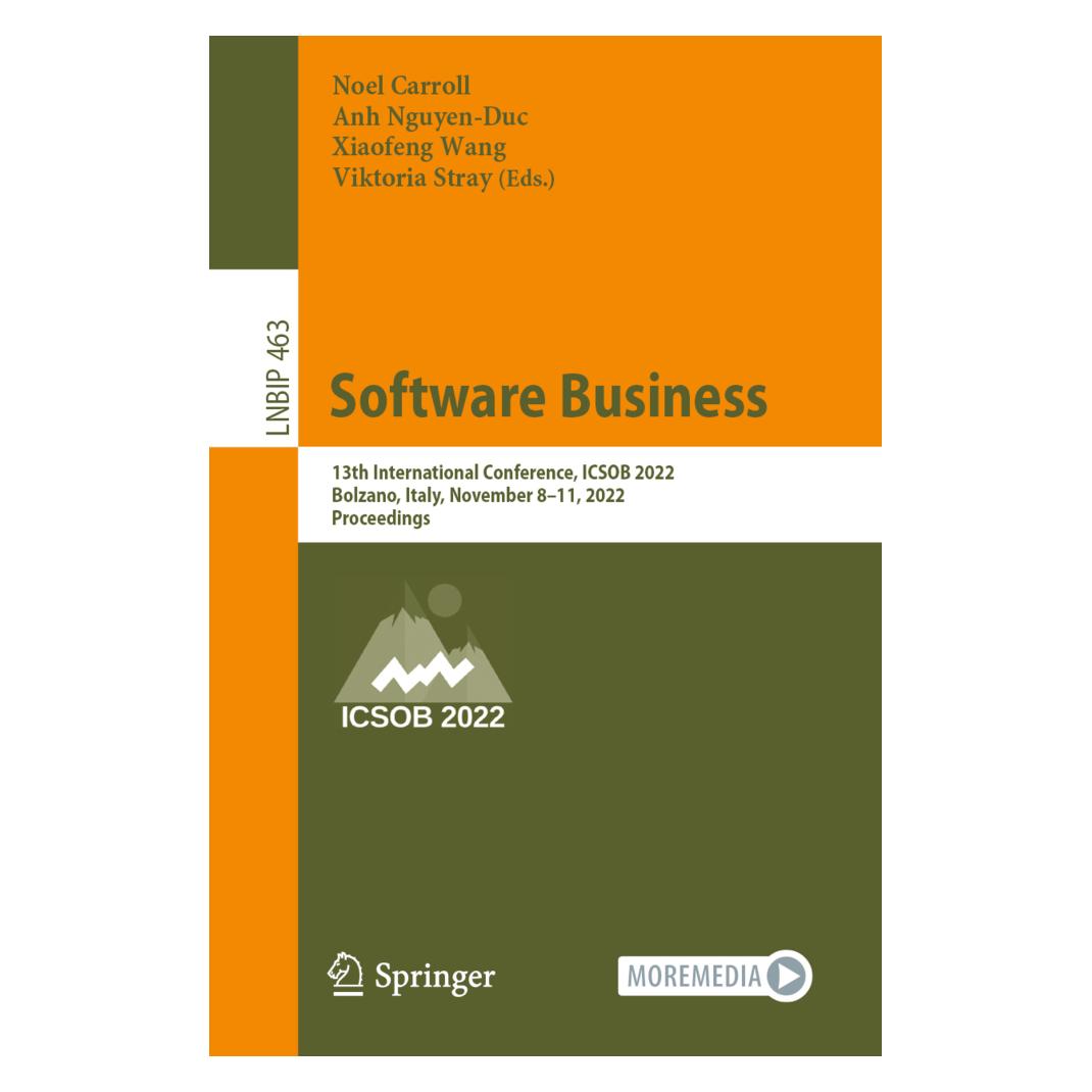 Springer Software Business (Englisch, Softcover, Anh Nguyen-Duc, Noel Carroll, Viktoria Stray, Xiaofeng Wang) (56898397)