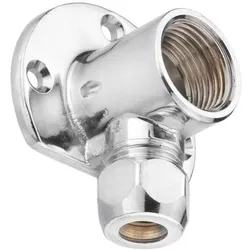 CORNAT Wandscheibe 3/8"" IG-AG, 1/2"" IG, ø 10 mm - Bad-Armatur