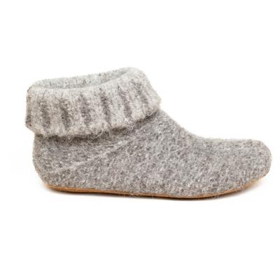 Gottstein - Knit Boot Alpaka - Hausschuhe 46 | EU 46 grau