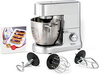 Moulinex QA810D, 6,7 l, Edelstahl, Drehregler, Mixen, 2,5 kg, Edelstahl