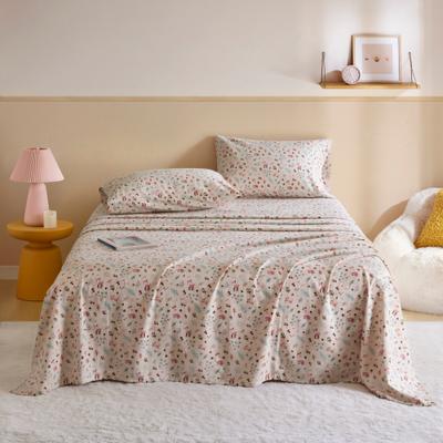 Intelligent Design Cozy Soft Cotton Flannel Printed Sheet Set