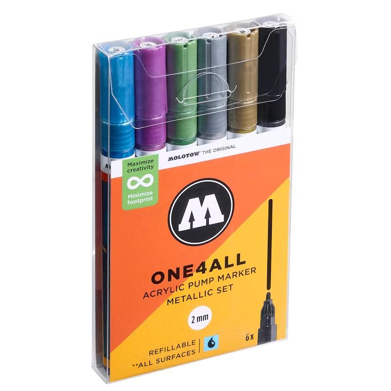 MOLOTOW One4All Acrylstifte Mehrfarbig 2.0 mm MO200822