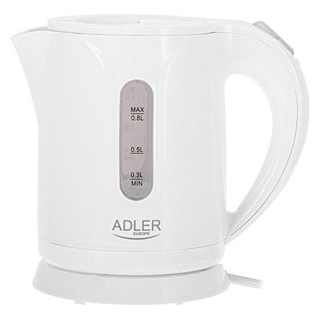 Adler AD1371w Kettle, White (0.80 l) (AD 1371W)