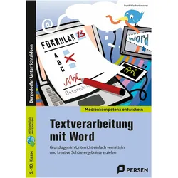 Textverarbeitung mit Word, Schulbücher von Frank Wachenbrunner