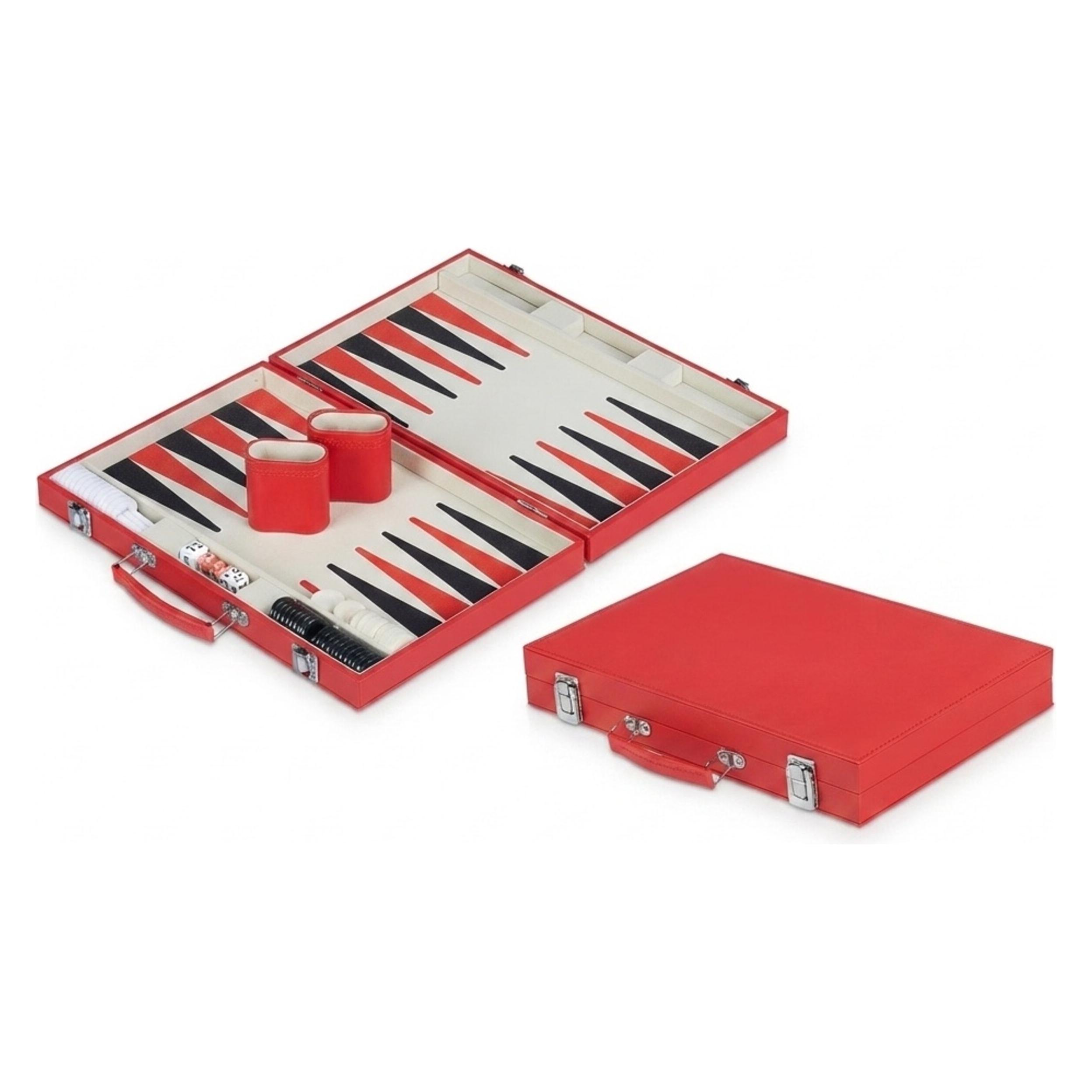 Relaxdays Backgammon-Koffer (4052025505950)