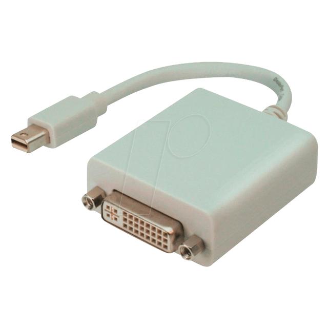 Shiverpeaks Adapter: Mini-DisplayPort-Stecker < DVI-Anschluss 24 + 5 (Mini DP, DVI) (SHVP BS77420-4017538046314)