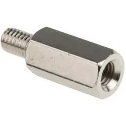 RS PRO, Zubehör Befestigungstechnik, Steel Hex. Threaded Spacer M6x20mm