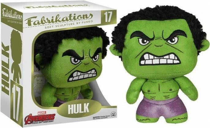 Funko Avengers Age of Ultron Hulk pluche figuur, 15 cm