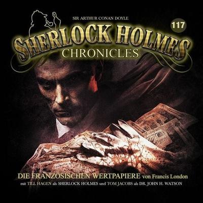 Sherlock Holmes Chronicles - Die französischen Wertpapiere,1 Audio-CD - , CD, 9783960664284