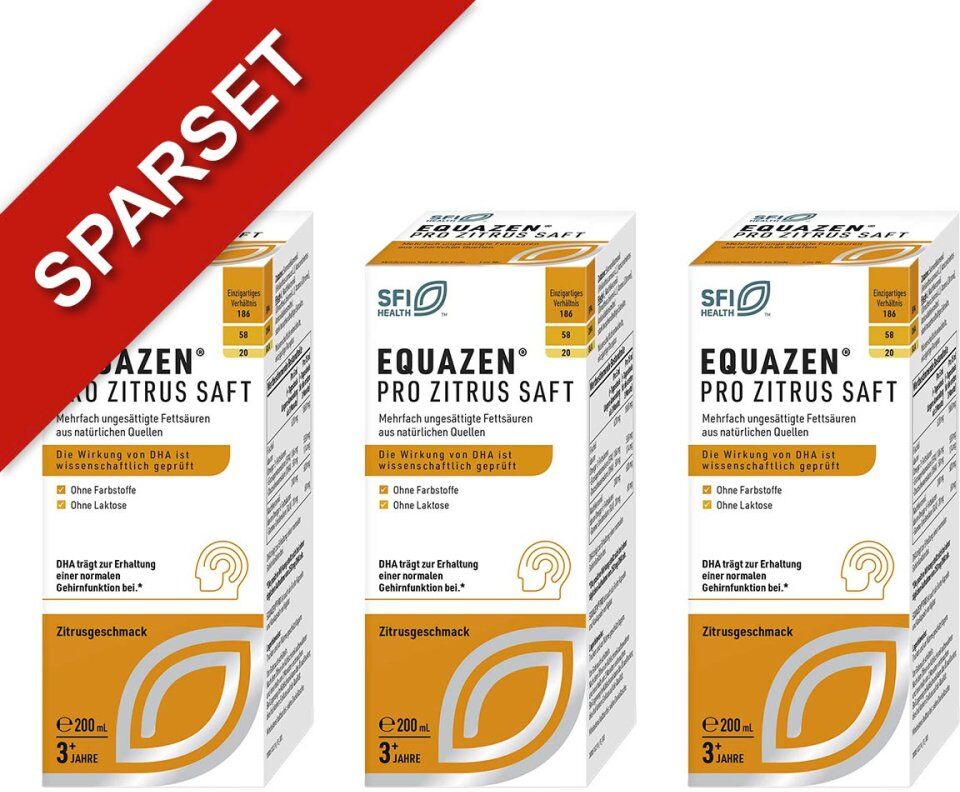 Equazen Liquid Zitrus 3x200ml