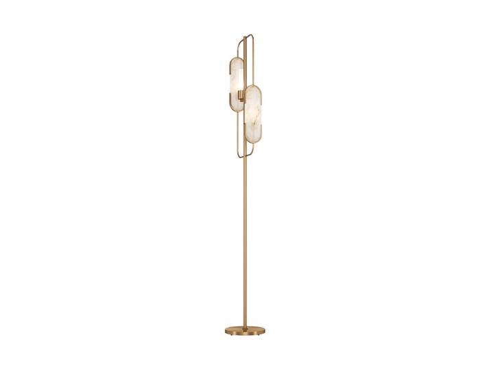 Design Stehlampe „Marmo“ Gold, Bernstein Maytoni