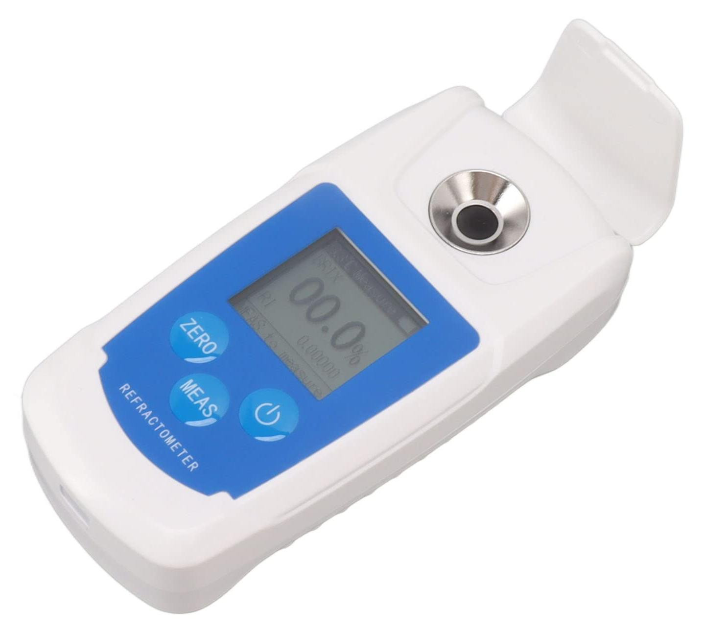 Dripio Digitale Brix-refractometer voor het meten van het suikergehalte in vruchtensappen en dranken, meetbereik 0-55%