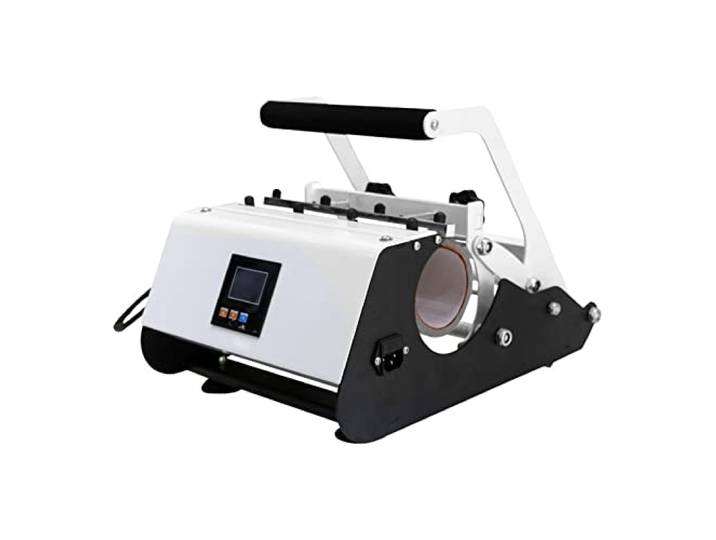 LLOOPK 20z / 30z Tragbare Tasse Personalisierte Logo Cup Maschine 11 Unzen Becher Sublimation Multifunktions-Backbecher-Maschine(Sublimation)