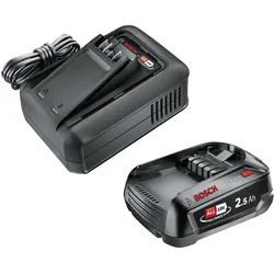 Bosch Home & Garden, Werkzeugakku + Ladegerät, Starter Kit QC AL (18 V)
