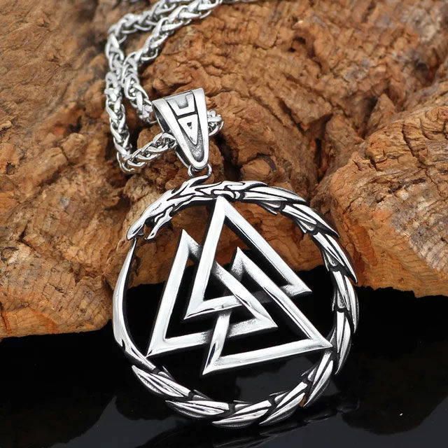 Varia Design Valknut Jörmungand halsband