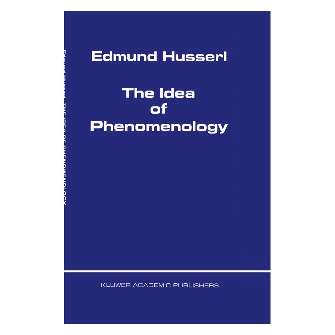 Springer The Idea of Phenomenology (Englisch, Softcover, Edmund Husserl) (55380142)
