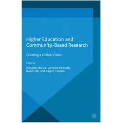 Higher Education and Community-Based Research, Fachbücher von B. Hall, R. Munck, L. McIlrath, R. Tandon