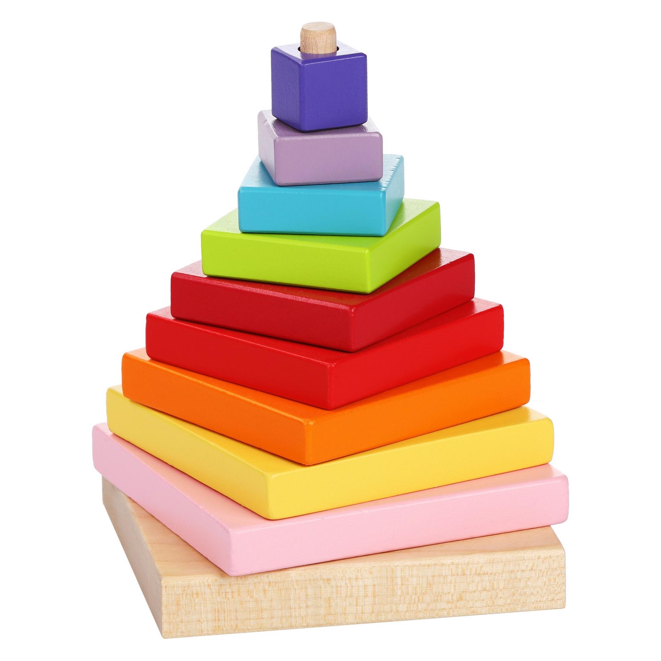 Cubika Stapelpyraminde aus Holz (13357)