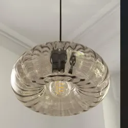 OSRAM DECOR SMOKE GLASS PENDANT E27 BLACK HÄNGELEUCHTE