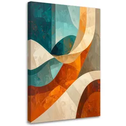 LEINWANDBILD 3D und geometrisch 60x90cm