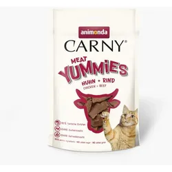 animonda Carny Meat Yummies 10 x 50g Huhn & Rind-Sparpaket