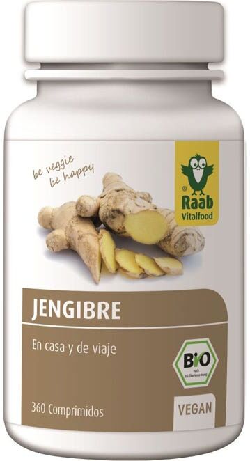 Raab Vitalfood Raab Jengibre 160 comp Bio