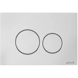 VitrA Origin WC-Betätigungsplatte für 2?Mengen?Spülung Chrom,740-2480 740-2480