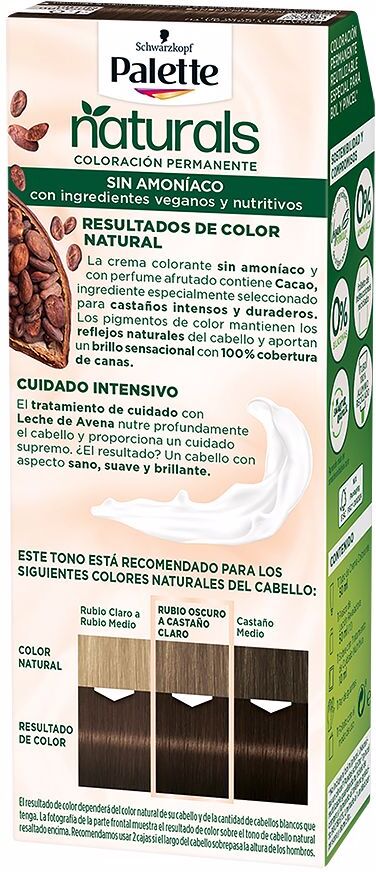 Palette Natural tinte #4.0-castaño medio