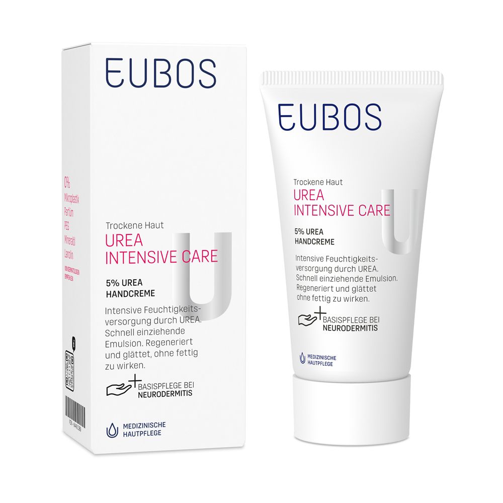 Eubos Trockene Haut Urea 5% Handcreme 75 ml Creme