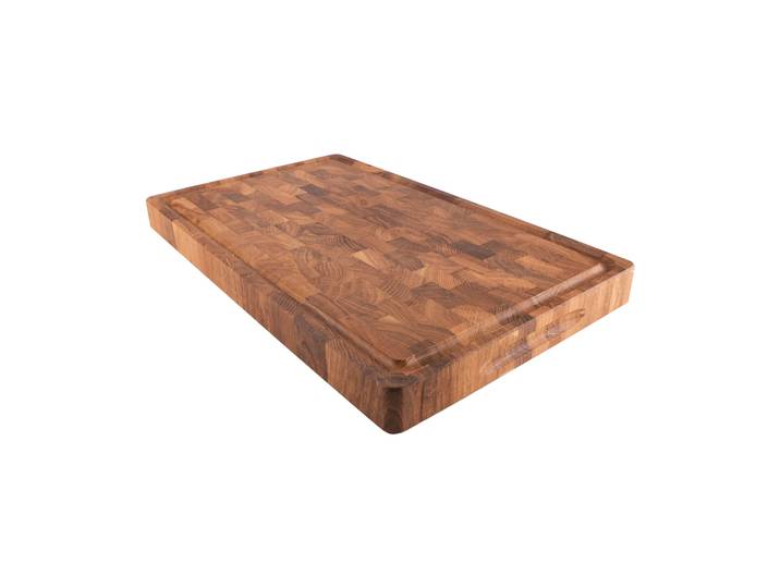 Culimat Schneidebrett Eiche Stabverleimt mit Rinne 60×40 cm