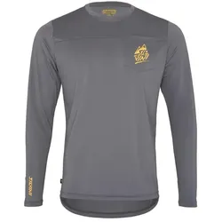 Silvini Ello Herren freies Trikot Langarm Grey/Tiger Gr. XL