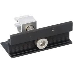 Modulendklemme Klick ALU schwarz - 30mm