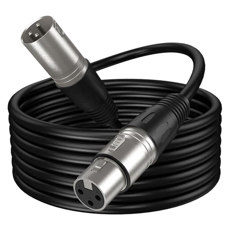 Fifine L9C XLR-Kabel 1,8 m, schwarz (1.80 m, XLR Kabel) (72491839)