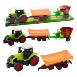 Lean Toys Lean Bauernhof Traktor Anhänger Kipper Truck Set (67992473)