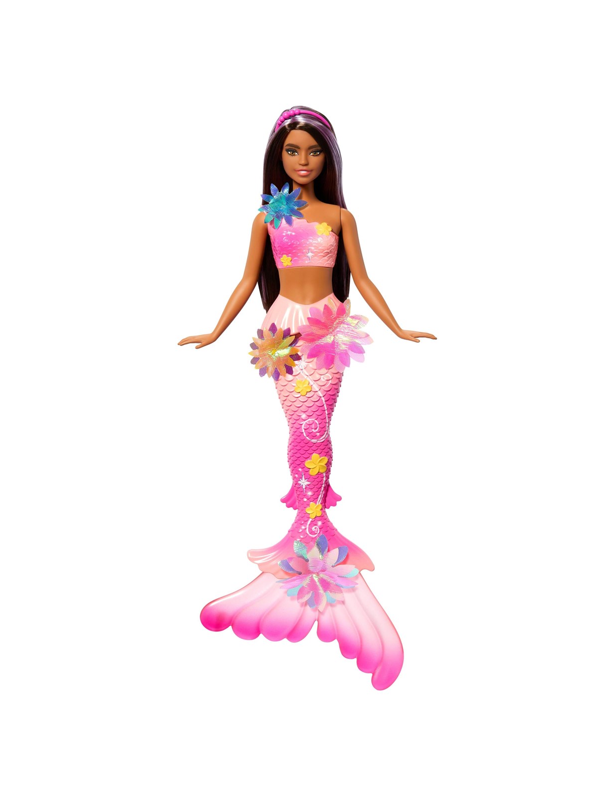 Barbie Blooming Magic schwarze Meerjungfrauenpuppe