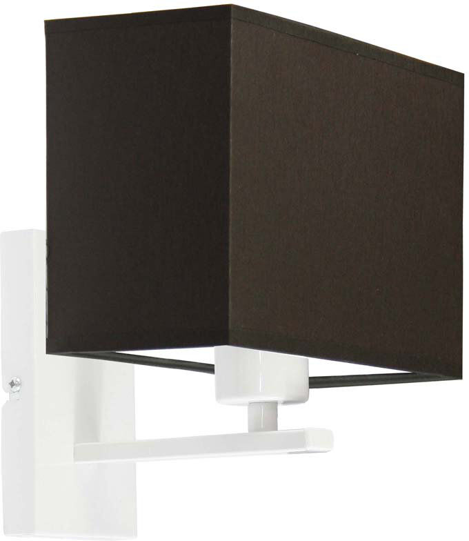 17 Stories Asavira Armed Sconce Brown/White