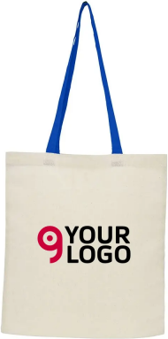 LITO Nevada Shopper cotone pieghevole con manici robusti Personalizzate o neutre