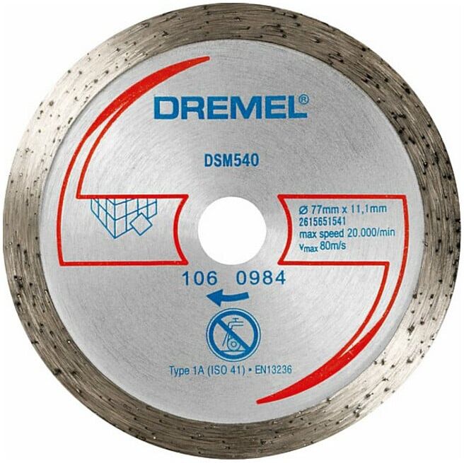 DREMEL® Disque diamanté pour coupe de carreaux DSM20 (2615S540JB)