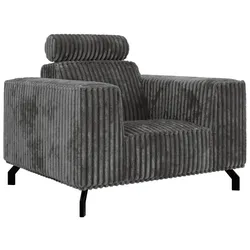 SESSEL VESANO - Grau Cord