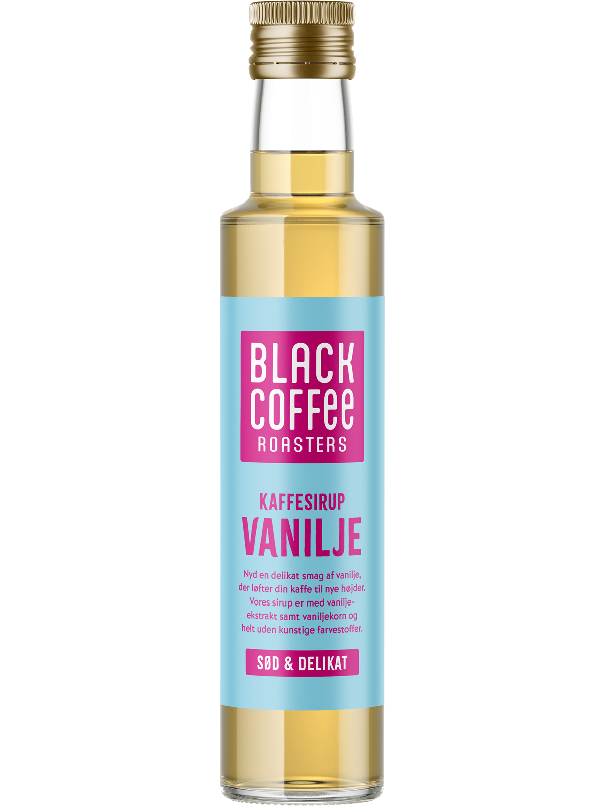 Black Coffee Roasters Vanilla Coffee sirup - 250ml