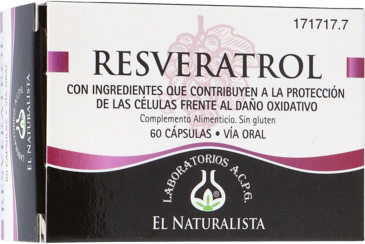 El Naturalista Resveratrol 60cáps