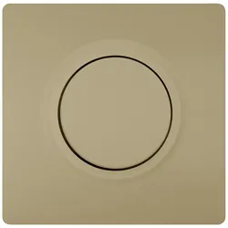 Siemens 5TC8912-0MG DELTA style Abdeckplatte für Dimmer mit Drehknopf, gold 5TC89120MG