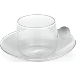 Bilia Teetasse 220 ml weiß mit Untertasse