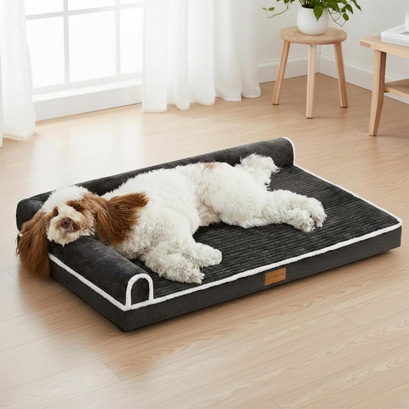 Orthopedisch Hondenbed XL - Zwart - Waterdicht en Wasbaar