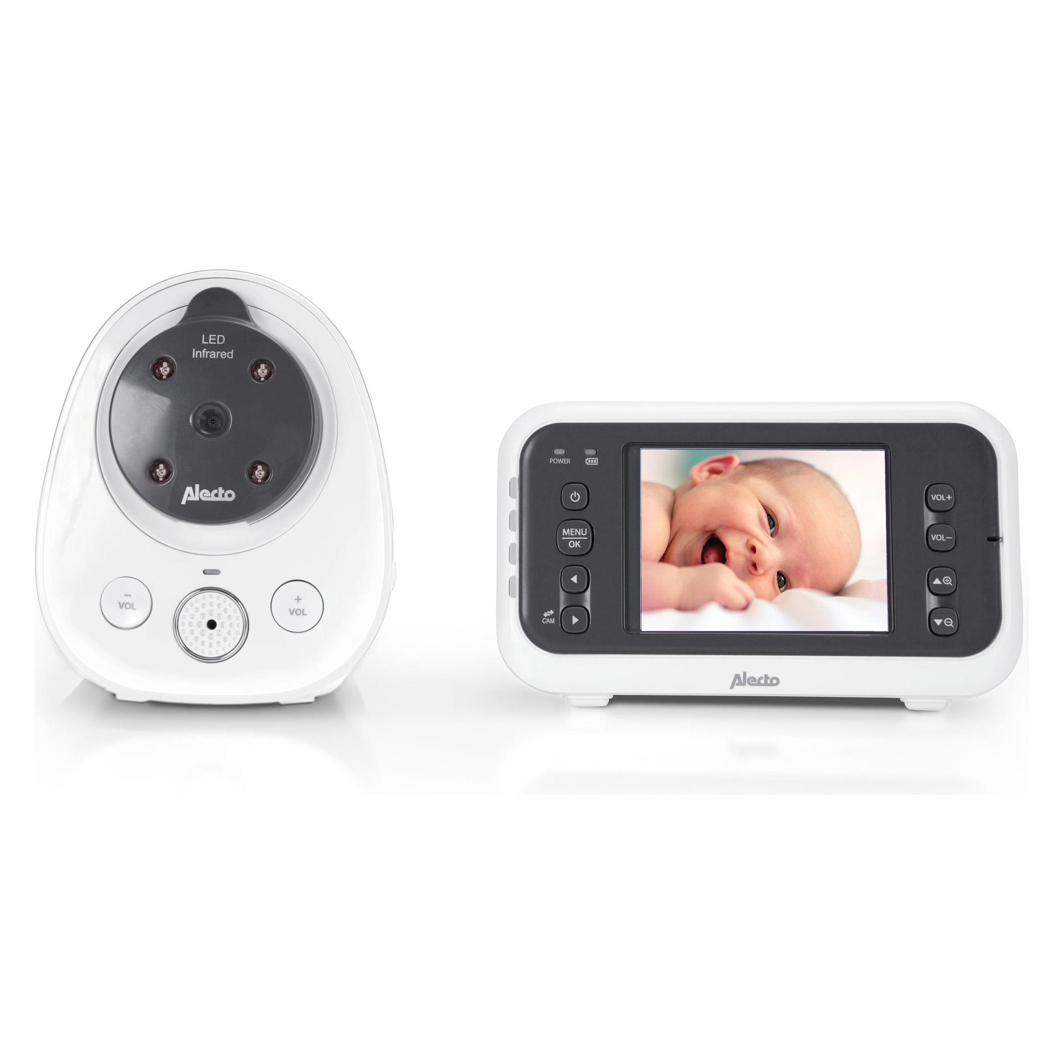 Alecto Babyphone (Babyphone mit Kamera, 300 m) (DVM-77)