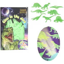 Dino World Glow in the Dark Sticker