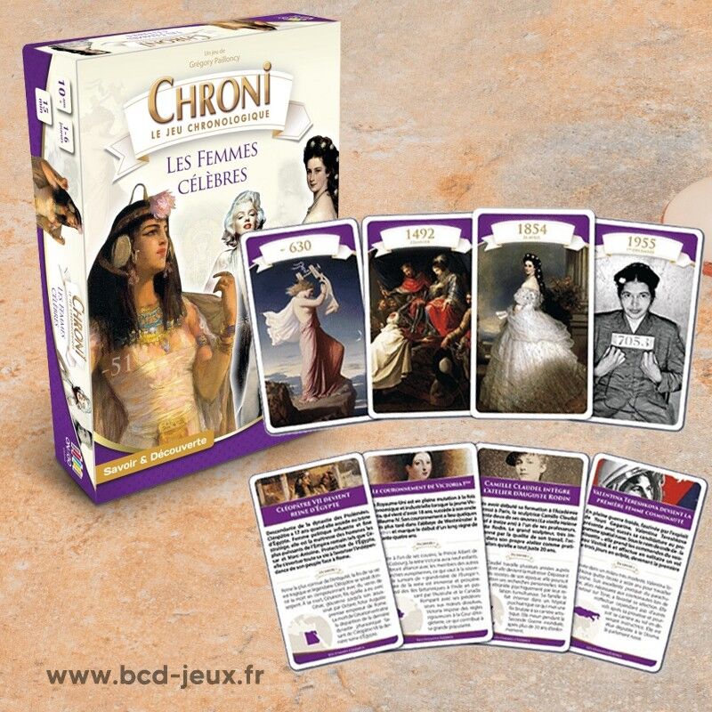 On the Go Editions Chroni - Femmes Célèbres