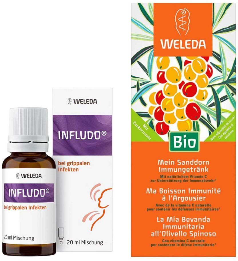 Weleda Mein Sanddorn Immungetränk & Infludo