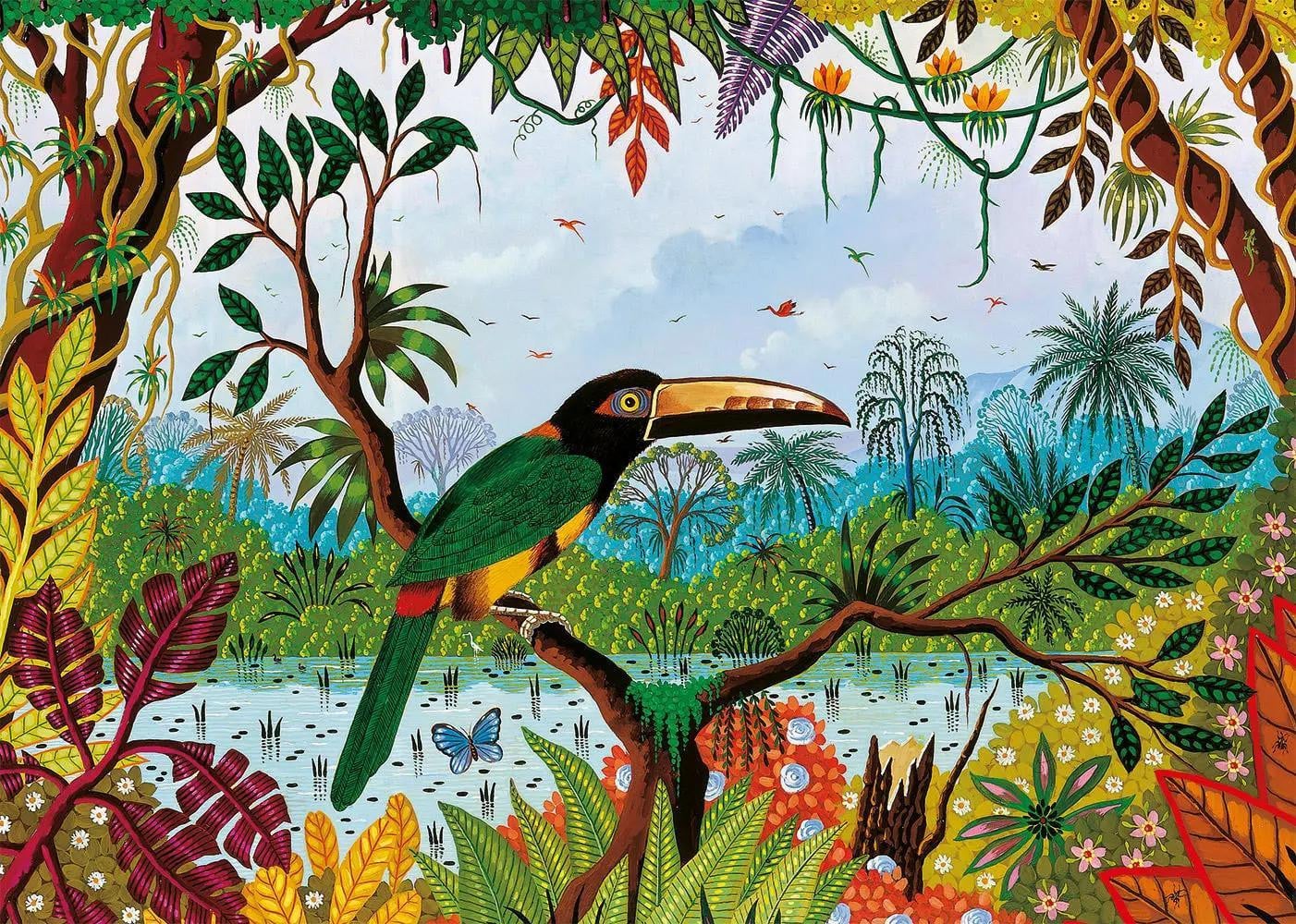 Bluebird Pieces & Peace Puzzel Arasari Gestreept - 1500 stukjes