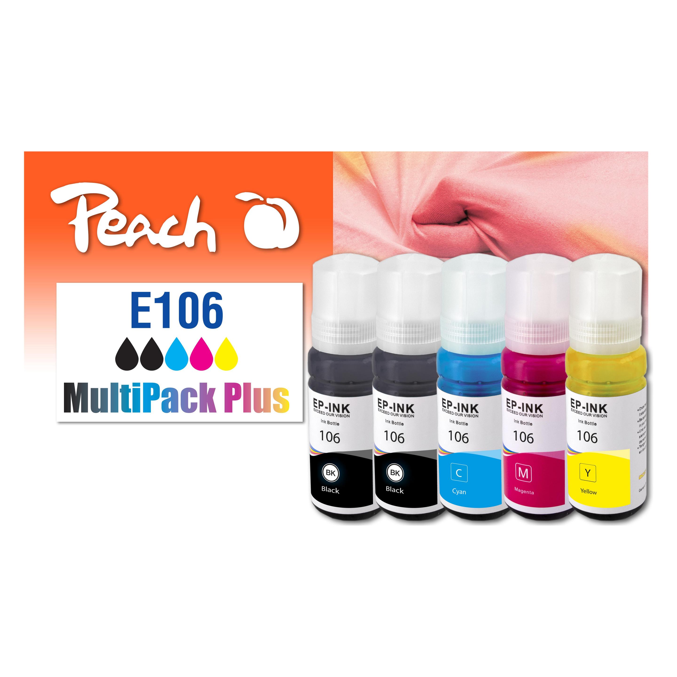 Peach Tinte Canon CISS 106 Multi-Pack+ C, M, Y, BK (C, M, Y, BK) (0F321326)